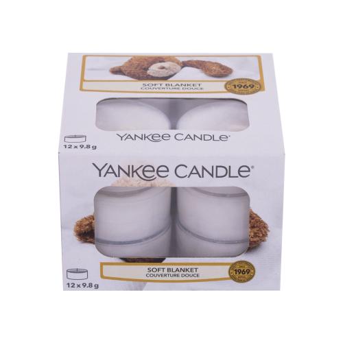 Yankee Candle Soft Blanket 117,6 g vonná sviečka unisex poškodená krabička