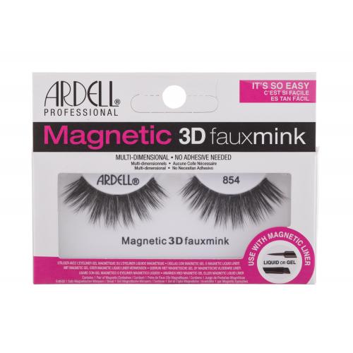Ardell Magnetic 3D Faux Mink 854 1 ks umelé mihalnice pre ženy Black