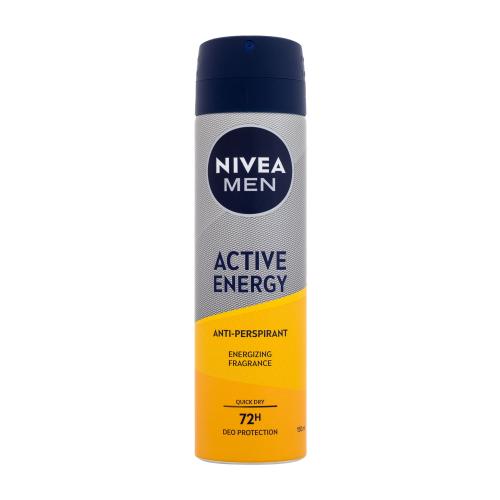 Nivea Men Active Energy 48H 150 ml antiperspirant deospray pre mužov