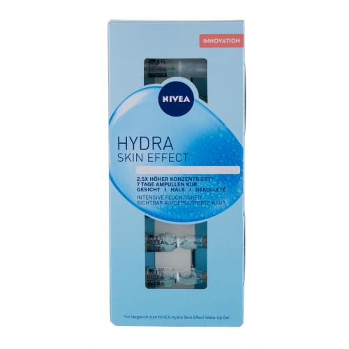 Nivea Hydra Skin Effect 7 Days Ampoule Treatment 7 ml pleťové sérum na veľmi suchú pleť; proti vráskam; na rozjasnenie pleti; na dehydratovanu pleť