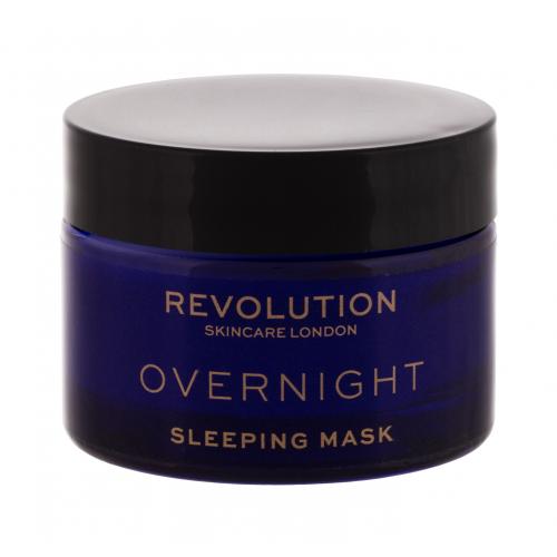 Revolution Skincare Overnight Sleeping Mask 50 ml vyhladzujúca zjemňujúca nočná pleťová maska pre ženy