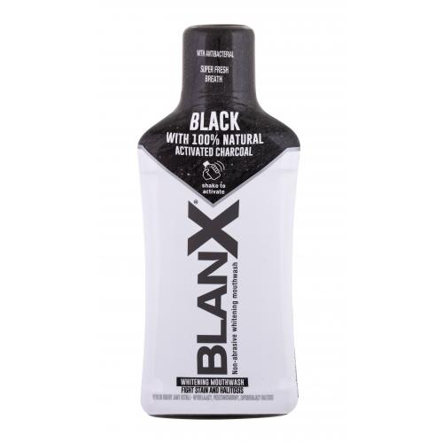 BlanX Black Mouthwash bieliaca ústna voda s aktívnym uhlím 500 ml