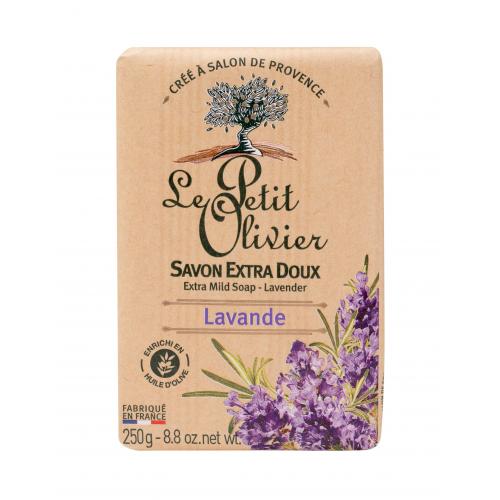 Le Petit Olivier Lavender Extra Mild Soap 250 g tuhé mydlo pre ženy