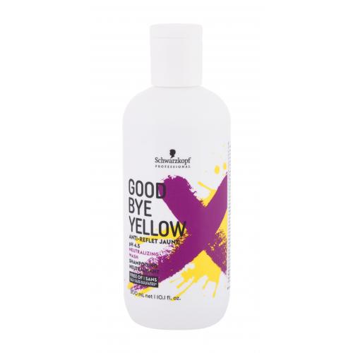 Schwarzkopf Professional Goodbye Yellow pH 4.5 Neutralizing Wash 300 ml šampón pre ženy na blond vlasy