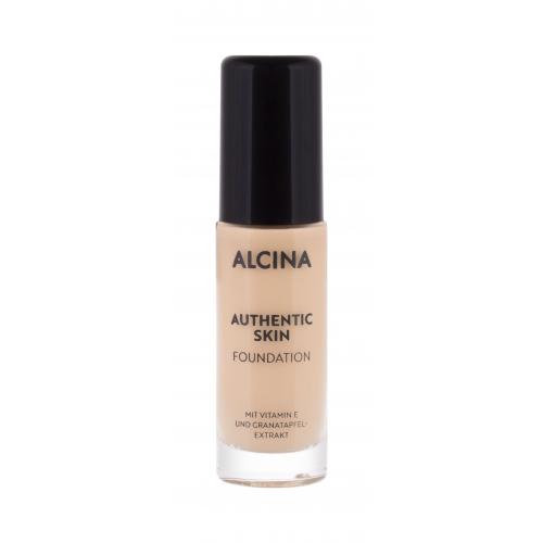 ALCINA Authentic Skin 28,5 ml make-up pre ženy Light na veľmi suchú pleť
