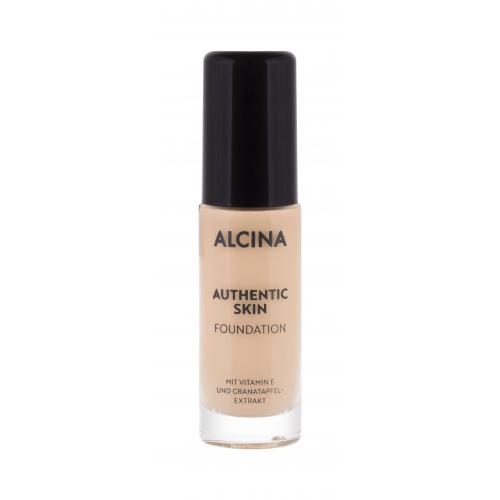 ALCINA Authentic Skin 28,5 ml make-up pre ženy Light na veľmi suchú pleť