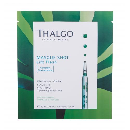 Thalgo Shot Mask Flash Lift 20 ml pleťová maska na veľmi suchú pleť; výživa a regenerácia pleti; proti vráskam; spevnenie a lifting pleti
