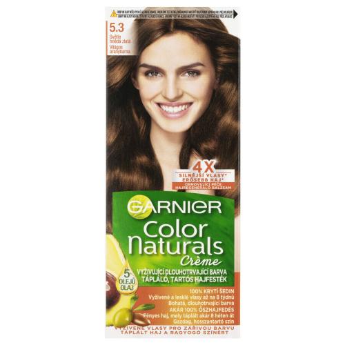 Garnier Color Naturals Creme farba na vlasy odtieň 5.3 Natural Light Golden Brown