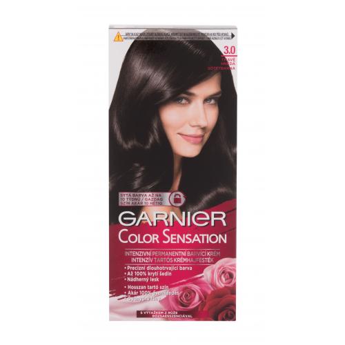 Garnier Color Sensation 40 ml permanentná farba na vlasy pre ženy 3,0 Prestige brown