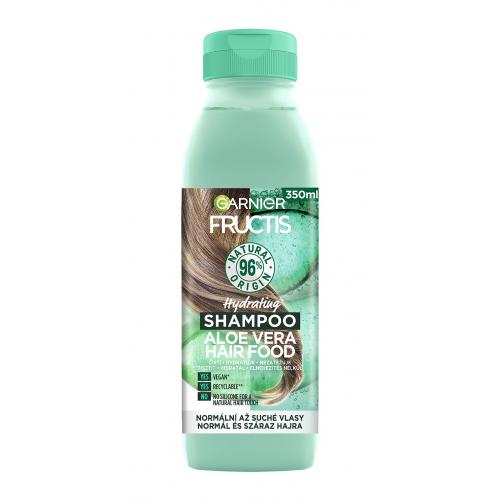 Garnier Fructis Hair Food Aloe Vera 350 ml hydratačný šampón na normálne až suché vlasy pre ženy
