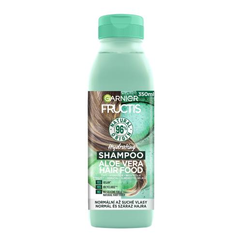 Garnier Fructis Aloe Vera Hair Food hydratačný šampón pre normálne až suché vlasy 350 ml