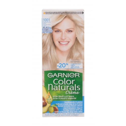 Garnier Color Naturals Créme 40 ml permanentná žiarivá farba na vlasy pre ženy 1001 Pure Blond