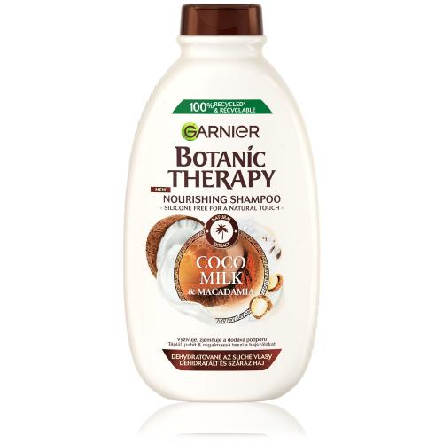 Garnier Botanic Therapy Coco Milk & Macadamia vyživujúci šampón pre suché a hrubé vlasy 250 ml