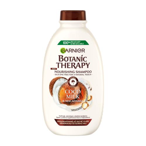 Garnier Botanic Therapy Coco Milk & Macadamia vyživujúci šampón pre suché a hrubé vlasy 400 ml