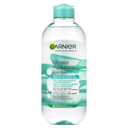 Garnier Skin Naturals Hyaluronic Aloe Micellar Water 400 ml micelárna voda pre ženy na veľmi suchú pleť; na dehydratovanu pleť