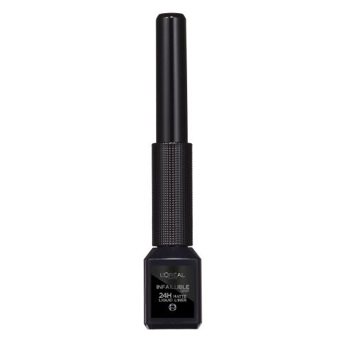 L'Oréal Paris Infaillible Grip 24H Matte Liquid Liner 3 ml očná linka pre ženy 01 Black tekuté linky