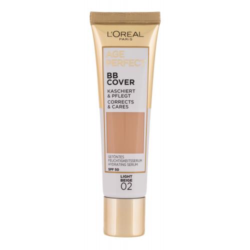 L’Oréal Paris Age Perfect BB Cover BB krém odtieň 02 Light Beige 30 ml