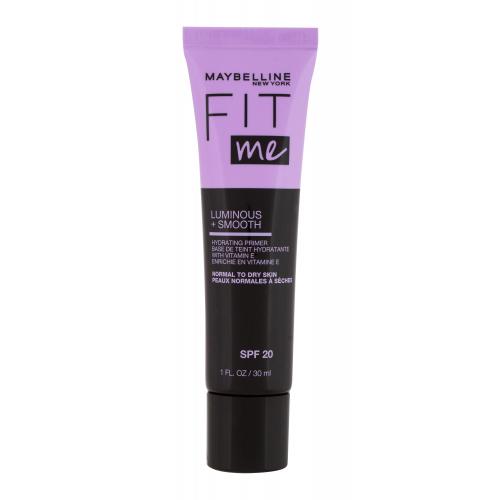 MAYBELLINE NEW YORK Fit Me! Luminous+Smooth podkladová báza pre rozjasnenie a zjednotenie pleti 30 ml