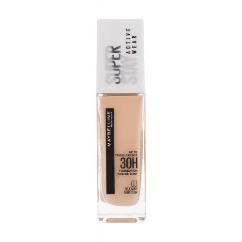 MAYBELLINE NEW YORK SuperStay Active Wear dlhotrvajúci make-up pre plné krytie odtieň 03 True Ivory 30 ml