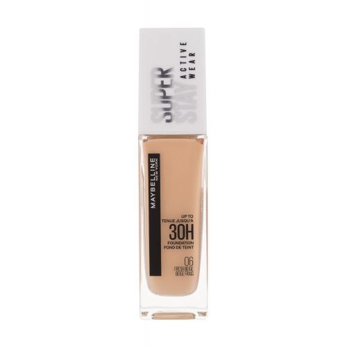 MAYBELLINE NEW YORK SuperStay Active Wear dlhotrvajúci make-up pre plné krytie odtieň 06 Fresh Beige 30 ml