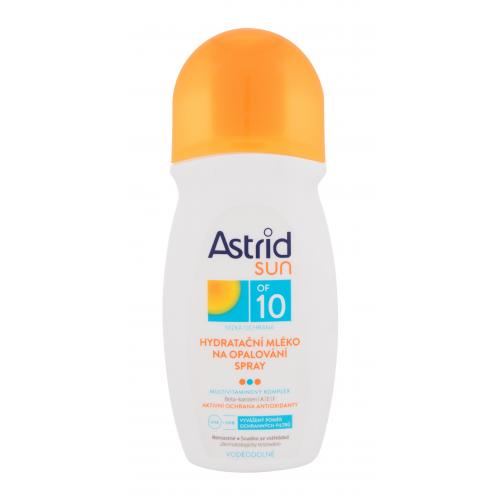 Astrid Hydratačné mlieko na opaľovanie v spreji OF 10 Sun 200 ml