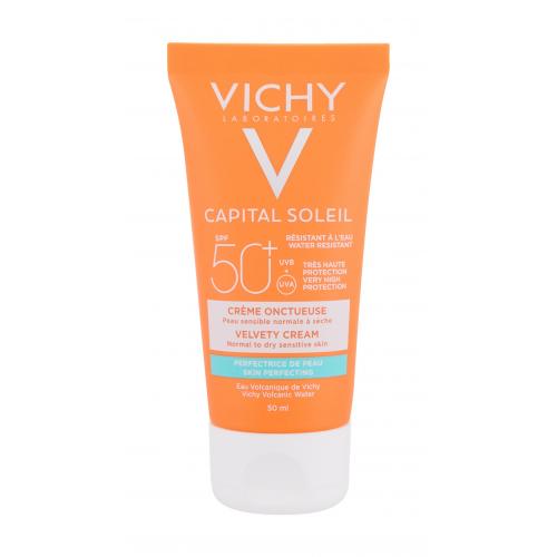 Vichy Capital Soleil ochranný krém pre zametovo jemnú pleť SPF 50+ 50 ml