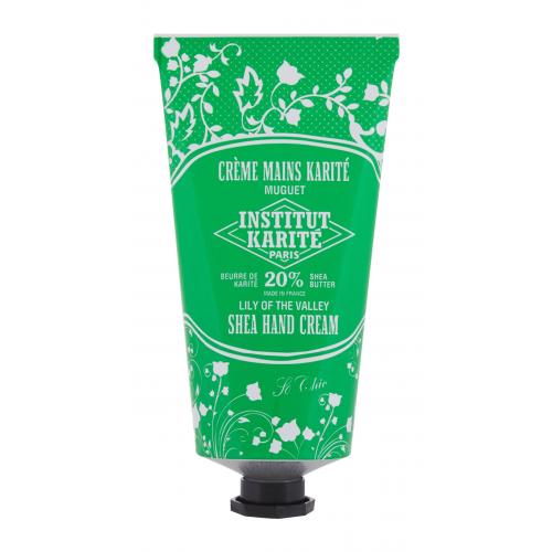 Institut Karité Paris Lily Of The Valley So Chic výživný krém na ruky s bambuckým maslom tube + box 75 ml