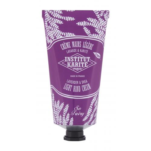 Institut Karité Paris Lavender So Fairy ľahký krém na ruky s bambuckým maslom tube + box 75 ml
