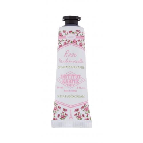 Institut Karité Light Hand Cream Rose Mademoiselle 30 ml krém na ruky pre ženy
