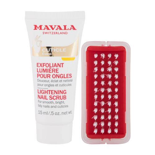 MAVALA Cuticle Care Lightening Nail Scrub 15 ml starostlivosť na nechty pre ženy
