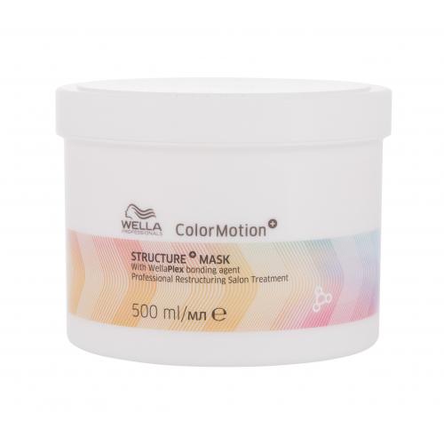 Wella Professionals ColorMotion+ Structure 500 ml maska na vlasy W na poškodené vlasy; na farbené vlasy; na lámavé vlasy; na rozštiepené končeky