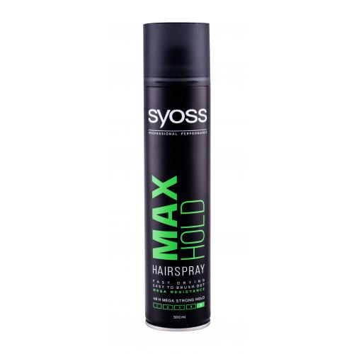 Syoss Max Hold Hairspray 300 ml lak na vlasy pre ženy poškodený flakón