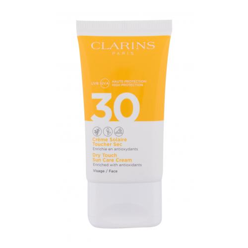 Clarins Dry Touch Sun Care Cream opaľovací krém na tvár SPF 30 50 ml