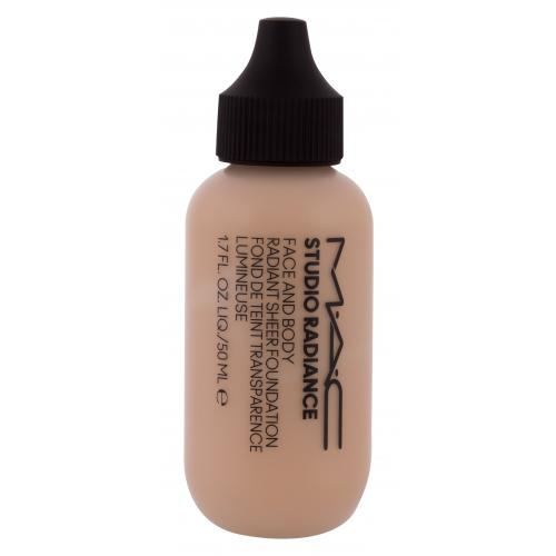 MAC Cosmetics Studio Radiance Face and Body Radiant Sheer Foundation ľahký make-up na tvár a telo odtieň C3 50 ml