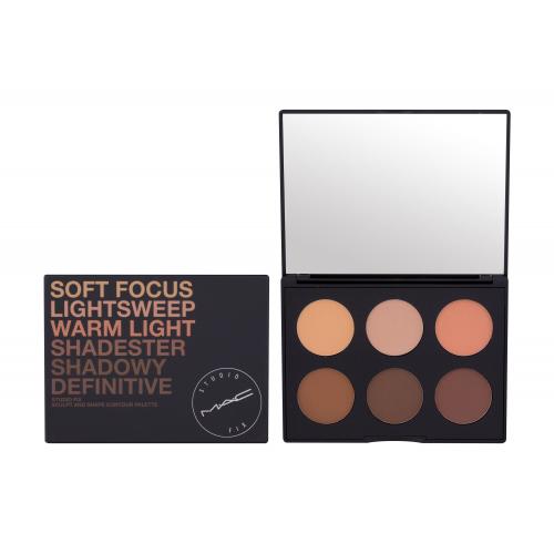 MAC Cosmetics Studio Fix Sculpt and Shape Contour Palette kontúrovacia paletka na tvár Medium Dark / Dark 14.4 g