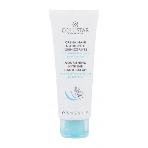 Collistar Nourishing Hygiene Hand Creme hydratačný krém na ruky s antibakteriálnou prísadou 75 ml