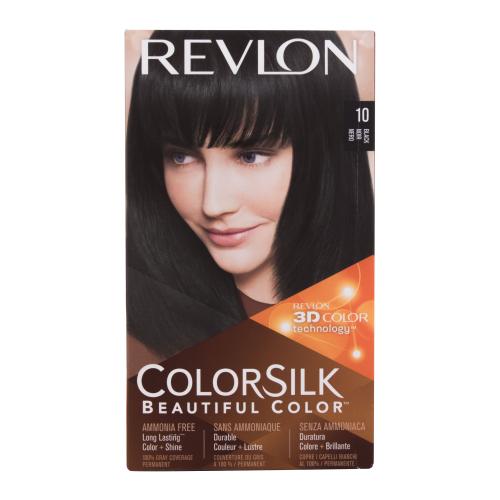 Revlon Colorsilk Beautiful Color farba na vlasy darčeková sada 10 Black
