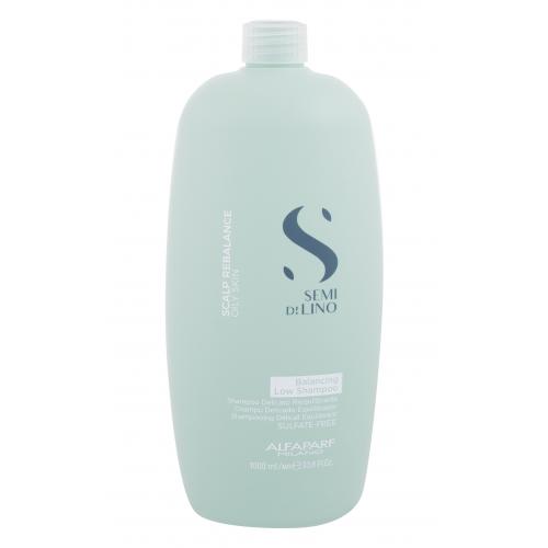ALFAPARF MILANO Semi Di Lino Scalp Rebalance 1000 ml šampón pre ženy na mastné vlasy