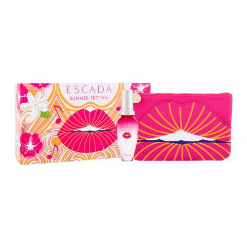 ESCADA Summer Festival darčeková kazeta pre ženy toaletná voda 30 ml + kozmetická taštička