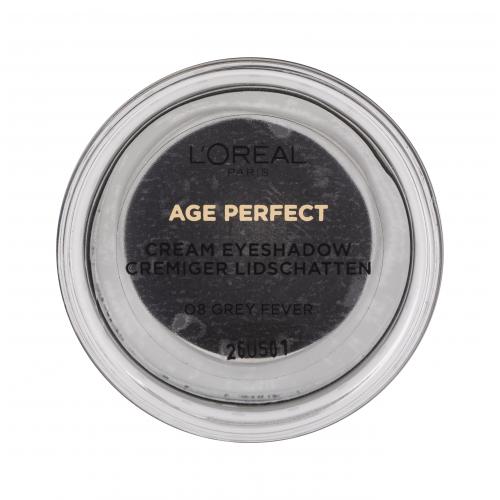 L’Oréal Paris Age Perfect Cream Eyeshadow krémové očné tiene odtieň 08 Grey fever 4 ml