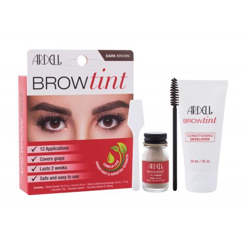 Ardell Brow Tint 8,5 g starostlivosť o mihalnice a obočie pre ženy Dark Brown