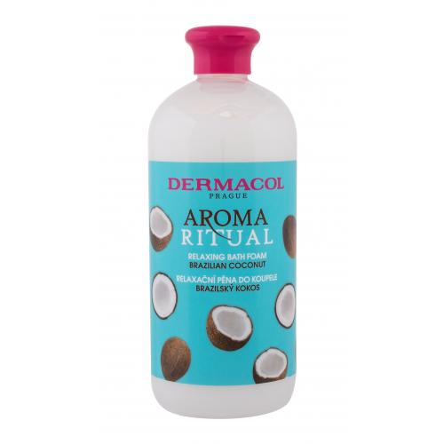 Dermacol Aroma Moment Brazilian Coconut relaxačná pena do kúpeľa 500 ml