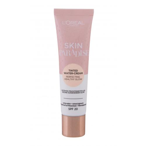 L’Oréal Paris Wake Up & Glow Skin Paradise tónujúci hydratačný krém odtieň Fair 02 30 ml
