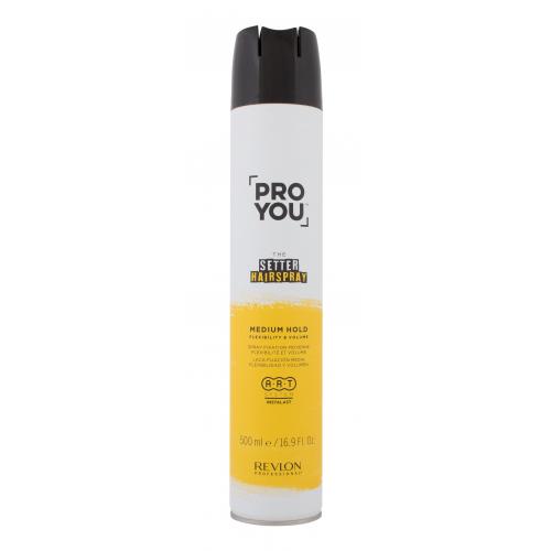 Revlon Professional Lak na vlasy so strednou fixáciou Pro You The Setter Hair spray (Medium Hold) 500 ml