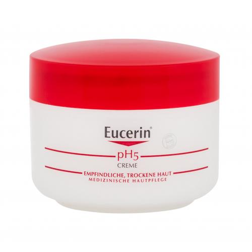 Eucerin pH5 Cream 75 ml denný pleťový krém unisex na zmiešanú pleť; na dehydratovanu pleť; na citlivú a podráždenú pleť