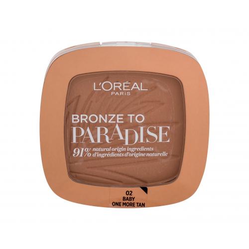L’Oréal Paris Bronze To Paradise bronzer odtieň 02 Baby One More Tan 9 g