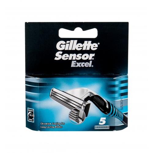 Gillette Sensor Excel náhradné ostrie náhradná britva 5 ks pre mužov