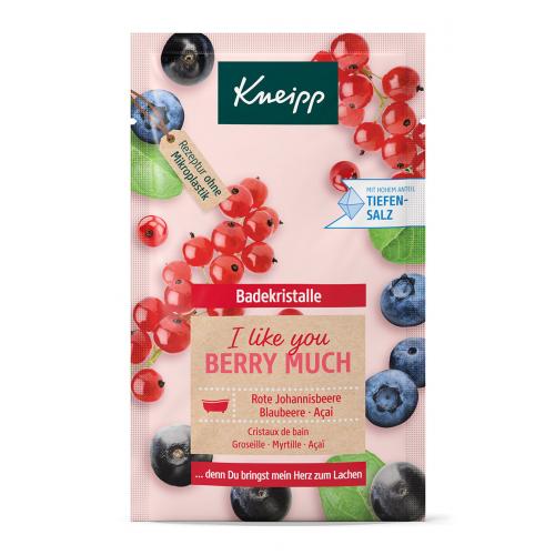Kneipp I like you berry much soľ do kúpeľa 60 g