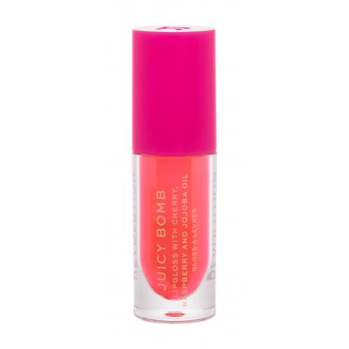 Makeup Revolution London Juicy Bomb 4,6 ml lesk na pery pre ženy Grapefruit