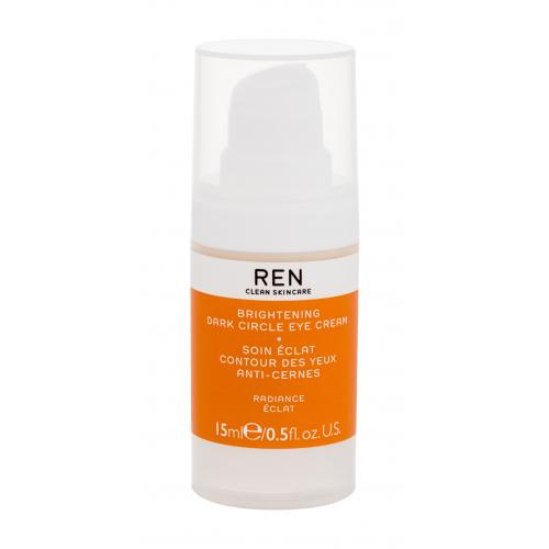 REN Clean Skincare Radiance Brightening Dark Circle Eye Cream 15 ml očný krém na veľmi suchú pleť; výživa a regenerácia pleti; na rozjasnenie pleti
